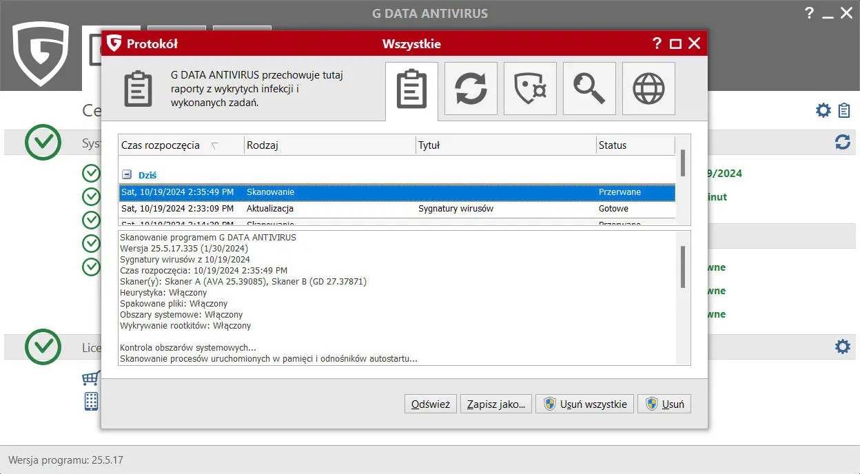G DATA ANTIVIRUS 1PC 2 LATA ODNOWIENIE - obrazek 6