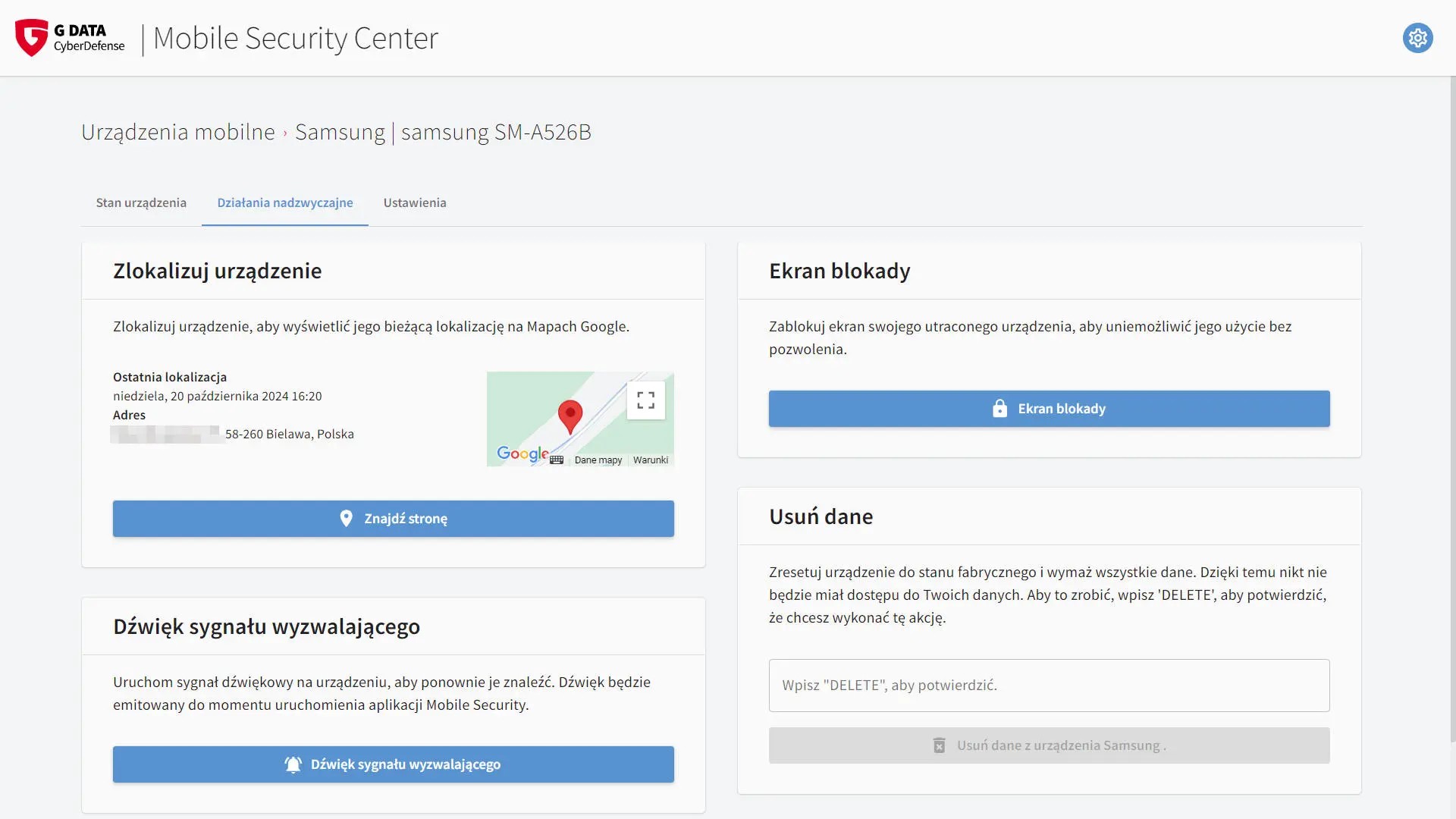 G DATA Mobile Security for Android 2 LATA 4 URZĄDZENIA ODNOWIENIE - obrazek 12