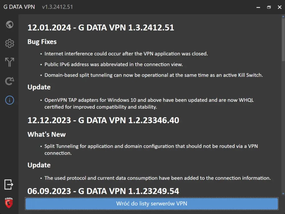 G DATA VPN 10 STANOWISK 2 LATA Nowa Licencja - obrazek 5