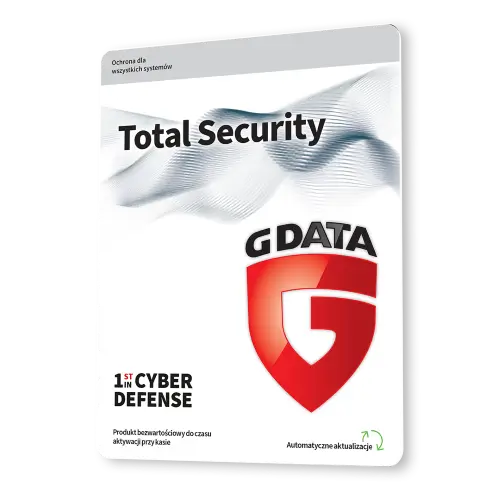 GDATA TOTAL SECURITY 4PC 2 LATA Nowa Licencja